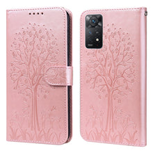Load image into Gallery viewer, Tree &amp; Deer Pattern Pressed Flip Leather Phone Case, For Xiaomi Redmi Note 10 Pro / Note 10 Pro Max, For Xiaomi Redmi Note 11 4G, For Xiaomi Redmi Note 11 Pro 4G / 5G, For Xiaomi Redmi Note 9 Pro / Note 9 Pro Max, For Xiaomi Redmi 9A                   ...