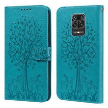 Load image into Gallery viewer, Tree &amp; Deer Pattern Pressed Flip Leather Phone Case, For Xiaomi Redmi Note 10 Pro / Note 10 Pro Max, For Xiaomi Redmi Note 11 4G, For Xiaomi Redmi Note 11 Pro 4G / 5G, For Xiaomi Redmi Note 9 Pro / Note 9 Pro Max, For Xiaomi Redmi 9A                   ...