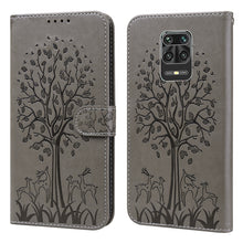 Load image into Gallery viewer, Tree &amp; Deer Pattern Pressed Flip Leather Phone Case, For Xiaomi Redmi Note 10 Pro / Note 10 Pro Max, For Xiaomi Redmi Note 11 4G, For Xiaomi Redmi Note 11 Pro 4G / 5G, For Xiaomi Redmi Note 9 Pro / Note 9 Pro Max, For Xiaomi Redmi 9A                   ...