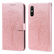 Load image into Gallery viewer, Tree &amp; Deer Pattern Pressed Flip Leather Phone Case, For Xiaomi Redmi Note 10 Pro / Note 10 Pro Max, For Xiaomi Redmi Note 11 4G, For Xiaomi Redmi Note 11 Pro 4G / 5G, For Xiaomi Redmi Note 9 Pro / Note 9 Pro Max, For Xiaomi Redmi 9A                   ...