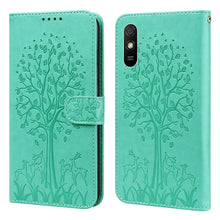 Load image into Gallery viewer, Tree &amp; Deer Pattern Pressed Flip Leather Phone Case, For Xiaomi Redmi Note 10 Pro / Note 10 Pro Max, For Xiaomi Redmi Note 11 4G, For Xiaomi Redmi Note 11 Pro 4G / 5G, For Xiaomi Redmi Note 9 Pro / Note 9 Pro Max, For Xiaomi Redmi 9A                   ...