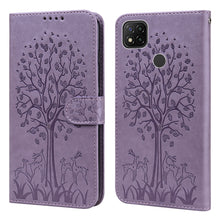 Load image into Gallery viewer, Tree &amp; Deer Pattern Pressed Flip Leather Phone Case, For Xiaomi Redmi Note 10 Pro / Note 10 Pro Max, For Xiaomi Redmi Note 11 4G, For Xiaomi Redmi Note 11 Pro 4G / 5G, For Xiaomi Redmi Note 9 Pro / Note 9 Pro Max, For Xiaomi Redmi 9A                   ...