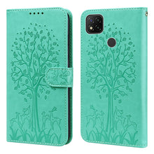 Load image into Gallery viewer, Tree &amp; Deer Pattern Pressed Flip Leather Phone Case, For Xiaomi Redmi Note 10 Pro / Note 10 Pro Max, For Xiaomi Redmi Note 11 4G, For Xiaomi Redmi Note 11 Pro 4G / 5G, For Xiaomi Redmi Note 9 Pro / Note 9 Pro Max, For Xiaomi Redmi 9A                   ...