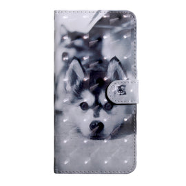 3D Painting Pattern Coloured Drawing Leather Phone Case, For iPhone 13 Pro Max, For iPhone 13 Pro, For iPhone 13, For iPhone 13 mini