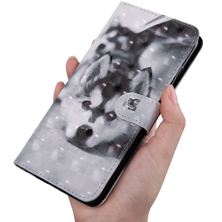 3D Painting Pattern Coloured Drawing Leather Phone Case, For iPhone 13 Pro Max, For iPhone 13 Pro, For iPhone 13, For iPhone 13 mini