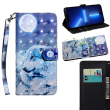 Load image into Gallery viewer, 3D Painting Pattern Coloured Drawing Leather Phone Case, For iPhone 13 Pro Max, For iPhone 13 Pro, For iPhone 13, For iPhone 13 mini