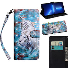 Load image into Gallery viewer, 3D Painting Pattern Coloured Drawing Leather Phone Case, For iPhone 13 Pro Max, For iPhone 13 Pro, For iPhone 13, For iPhone 13 mini