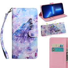 Load image into Gallery viewer, 3D Painting Pattern Coloured Drawing Leather Phone Case, For iPhone 13 Pro Max, For iPhone 13 Pro, For iPhone 13, For iPhone 13 mini