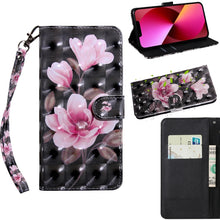 Load image into Gallery viewer, 3D Painting Pattern Coloured Drawing Leather Phone Case, For iPhone 13 Pro Max, For iPhone 13 Pro, For iPhone 13, For iPhone 13 mini