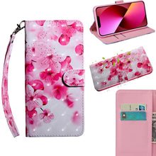 Load image into Gallery viewer, 3D Painting Pattern Coloured Drawing Leather Phone Case, For iPhone 13 Pro Max, For iPhone 13 Pro, For iPhone 13, For iPhone 13 mini