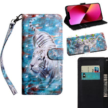 Load image into Gallery viewer, 3D Painting Pattern Coloured Drawing Leather Phone Case, For iPhone 13 Pro Max, For iPhone 13 Pro, For iPhone 13, For iPhone 13 mini