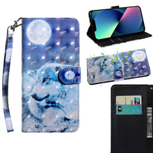 Load image into Gallery viewer, 3D Painting Pattern Coloured Drawing Leather Phone Case, For iPhone 13 Pro Max, For iPhone 13 Pro, For iPhone 13, For iPhone 13 mini