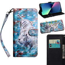 Load image into Gallery viewer, 3D Painting Pattern Coloured Drawing Leather Phone Case, For iPhone 13 Pro Max, For iPhone 13 Pro, For iPhone 13, For iPhone 13 mini