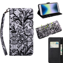 Load image into Gallery viewer, 3D Painting Pattern Coloured Drawing Leather Phone Case, For iPhone SE 2022