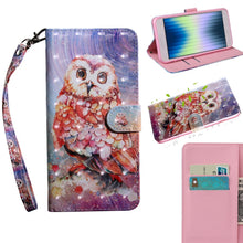 Load image into Gallery viewer, 3D Painting Pattern Coloured Drawing Leather Phone Case, For iPhone SE 2022