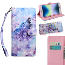 Load image into Gallery viewer, 3D Painting Pattern Coloured Drawing Leather Phone Case, For iPhone SE 2022
