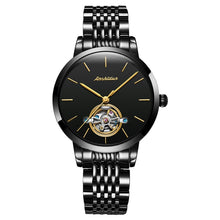 Load image into Gallery viewer, JIN SHI DUN 8812 Women Simple Hollowed Waterproof Automatic Mechanical Watch