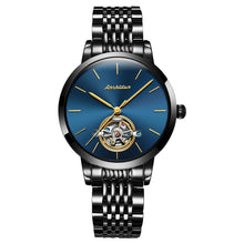 Load image into Gallery viewer, JIN SHI DUN 8812 Women Simple Hollowed Waterproof Automatic Mechanical Watch