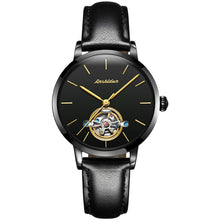 Load image into Gallery viewer, JIN SHI DUN 8812 Women Simple Hollowed Waterproof Automatic Mechanical Watch