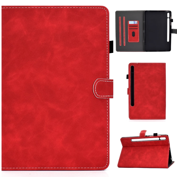 Cowhide Texture Smart Leather Tablet Case, For Lenovo Legion Y700, For Samsung Galaxy Tab S8 / S7