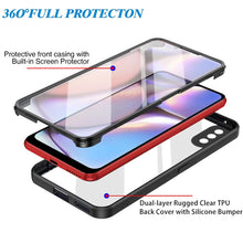 Load image into Gallery viewer, Acrylic + TPU 360 Degrees Full Coverage Shockproof Phone Case, For Samsung Galaxy A10s, For Samsung Galaxy A12, For Samsung Galaxy M52 5G, For Samsung Galaxy S22 5G, For Samsung Galaxy S22+ 5G, For Samsung Galaxy S22 Ultra 5G, For Samsung Galaxy A21s  ...