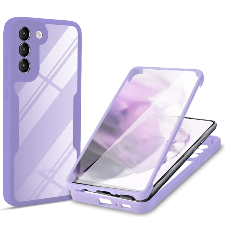 Acrylic + TPU 360 Degrees Full Coverage Shockproof Phone Case, For Samsung Galaxy A10s, For Samsung Galaxy A12, For Samsung Galaxy M52 5G, For Samsung Galaxy S22 5G, For Samsung Galaxy S22+ 5G, For Samsung Galaxy S22 Ultra 5G, For Samsung Galaxy A21s  ...
