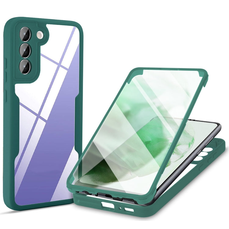 Acrylic + TPU 360 Degrees Full Coverage Shockproof Phone Case, For Samsung Galaxy A10s, For Samsung Galaxy A12, For Samsung Galaxy M52 5G, For Samsung Galaxy S22 5G, For Samsung Galaxy S22+ 5G, For Samsung Galaxy S22 Ultra 5G, For Samsung Galaxy A21s  ...