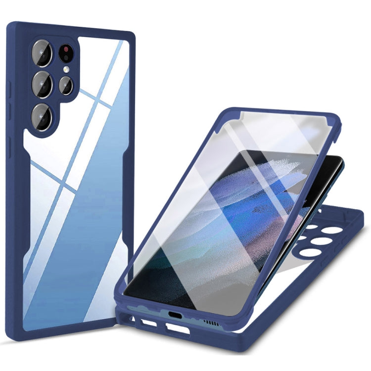 Acrylic + TPU 360 Degrees Full Coverage Shockproof Phone Case, For Samsung Galaxy A10s, For Samsung Galaxy A12, For Samsung Galaxy M52 5G, For Samsung Galaxy S22 5G, For Samsung Galaxy S22+ 5G, For Samsung Galaxy S22 Ultra 5G, For Samsung Galaxy A21s  ...