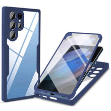 Load image into Gallery viewer, Acrylic + TPU 360 Degrees Full Coverage Shockproof Phone Case, For Samsung Galaxy A10s, For Samsung Galaxy A12, For Samsung Galaxy M52 5G, For Samsung Galaxy S22 5G, For Samsung Galaxy S22+ 5G, For Samsung Galaxy S22 Ultra 5G, For Samsung Galaxy A21s  ...