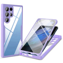 Load image into Gallery viewer, Acrylic + TPU 360 Degrees Full Coverage Shockproof Phone Case, For Samsung Galaxy A10s, For Samsung Galaxy A12, For Samsung Galaxy M52 5G, For Samsung Galaxy S22 5G, For Samsung Galaxy S22+ 5G, For Samsung Galaxy S22 Ultra 5G, For Samsung Galaxy A21s  ...
