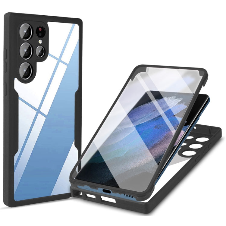 Acrylic + TPU 360 Degrees Full Coverage Shockproof Phone Case, For Samsung Galaxy A10s, For Samsung Galaxy A12, For Samsung Galaxy M52 5G, For Samsung Galaxy S22 5G, For Samsung Galaxy S22+ 5G, For Samsung Galaxy S22 Ultra 5G, For Samsung Galaxy A21s  ...