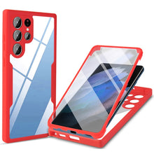 Load image into Gallery viewer, Acrylic + TPU 360 Degrees Full Coverage Shockproof Phone Case, For Samsung Galaxy A10s, For Samsung Galaxy A12, For Samsung Galaxy M52 5G, For Samsung Galaxy S22 5G, For Samsung Galaxy S22+ 5G, For Samsung Galaxy S22 Ultra 5G, For Samsung Galaxy A21s  ...