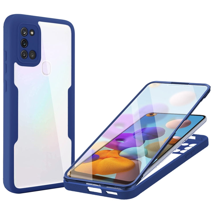 Acrylic + TPU 360 Degrees Full Coverage Shockproof Phone Case, For Samsung Galaxy A10s, For Samsung Galaxy A12, For Samsung Galaxy M52 5G, For Samsung Galaxy S22 5G, For Samsung Galaxy S22+ 5G, For Samsung Galaxy S22 Ultra 5G, For Samsung Galaxy A21s  ...