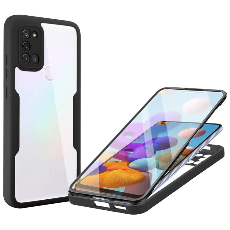 Acrylic + TPU 360 Degrees Full Coverage Shockproof Phone Case, For Samsung Galaxy A10s, For Samsung Galaxy A12, For Samsung Galaxy M52 5G, For Samsung Galaxy S22 5G, For Samsung Galaxy S22+ 5G, For Samsung Galaxy S22 Ultra 5G, For Samsung Galaxy A21s  ...