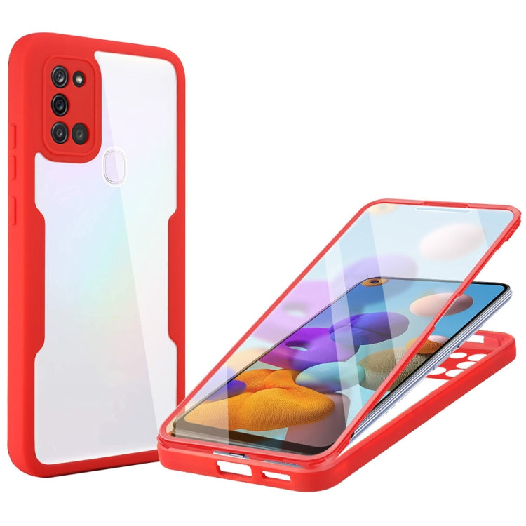 Acrylic + TPU 360 Degrees Full Coverage Shockproof Phone Case, For Samsung Galaxy A10s, For Samsung Galaxy A12, For Samsung Galaxy M52 5G, For Samsung Galaxy S22 5G, For Samsung Galaxy S22+ 5G, For Samsung Galaxy S22 Ultra 5G, For Samsung Galaxy A21s  ...