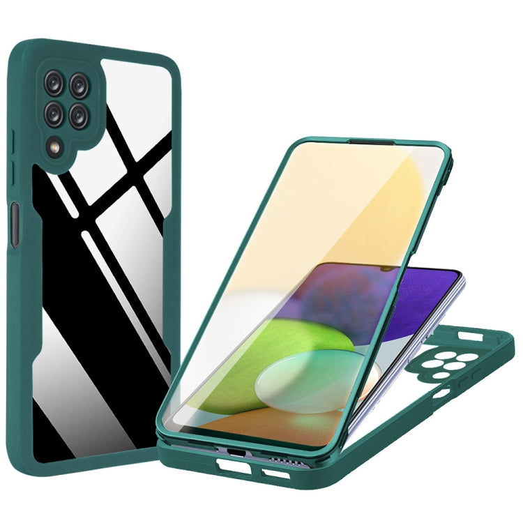 Acrylic + TPU 360 Degrees Full Coverage Shockproof Phone Case, For Samsung Galaxy A10s, For Samsung Galaxy A12, For Samsung Galaxy M52 5G, For Samsung Galaxy S22 5G, For Samsung Galaxy S22+ 5G, For Samsung Galaxy S22 Ultra 5G, For Samsung Galaxy A21s  ...