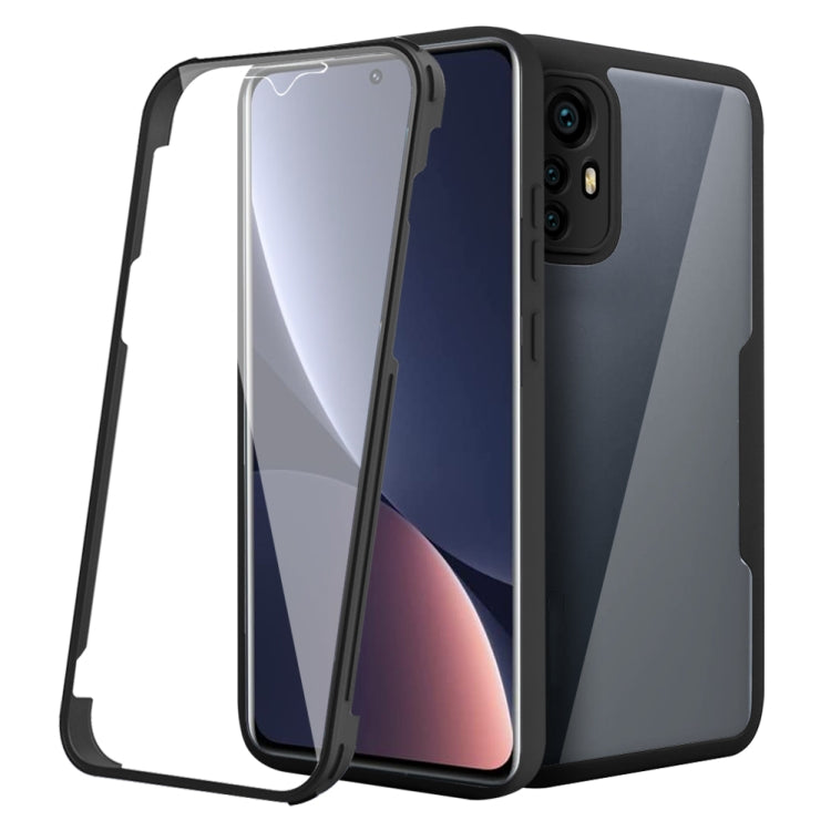 Acrylic + TPU 360 Degrees Full Coverage Shockproof Phone Case, For Samsung Galaxy A32, For OPPO A16 / A55 5G, For Xiaomi 12 5G, For Xiaomi 12 Pro 5G, For Xiaomi Redmi  K40, For Xiaomi Redmi Note 11 4G Global, For Xiaomi Poco X3 NFC / X3