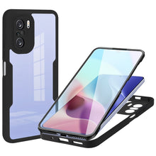 Load image into Gallery viewer, Acrylic + TPU 360 Degrees Full Coverage Shockproof Phone Case, For Samsung Galaxy A32, For OPPO A16 / A55 5G, For Xiaomi 12 5G, For Xiaomi 12 Pro 5G, For Xiaomi Redmi  K40, For Xiaomi Redmi Note 11 4G Global, For Xiaomi Poco X3 NFC / X3
