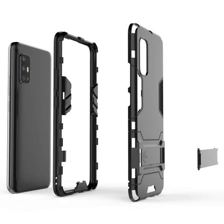 Shockproof PC + TPU Protective Case with Invisible Holder