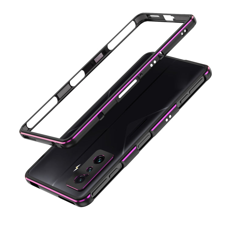 Aurora Lens Protector + Metal Frame Phone Case, For Xiaomi Redmi K50 Gaming