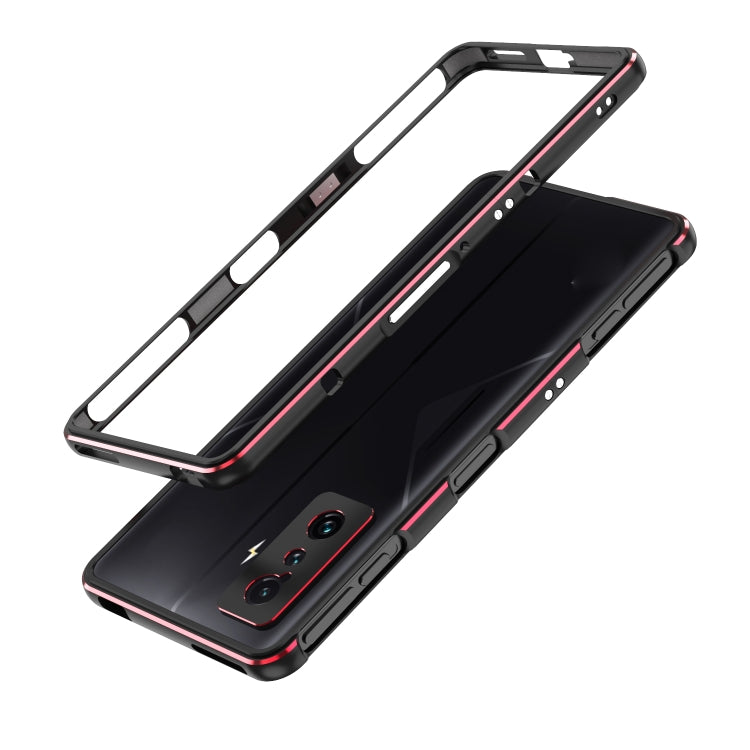 Aurora Lens Protector + Metal Frame Phone Case, For Xiaomi Redmi K50 Gaming