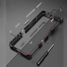 Load image into Gallery viewer, Aurora Lens Protector + Metal Frame Phone Case, For Xiaomi Redmi K50 Gaming