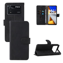 Load image into Gallery viewer, Skin Feel Magnetic Flip Leather Phone Case, For Xiaomi Poco M4 Pro 4G, For OnePlus Nord CE 2 5G