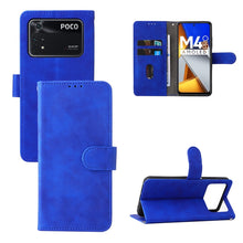 Load image into Gallery viewer, Skin Feel Magnetic Flip Leather Phone Case, For Xiaomi Poco M4 Pro 4G, For OnePlus Nord CE 2 5G