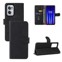 Load image into Gallery viewer, Skin Feel Magnetic Flip Leather Phone Case, For Xiaomi Poco M4 Pro 4G, For OnePlus Nord CE 2 5G
