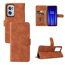 Load image into Gallery viewer, Skin Feel Magnetic Flip Leather Phone Case, For Xiaomi Poco M4 Pro 4G, For OnePlus Nord CE 2 5G