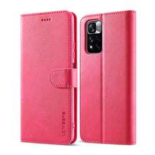 Load image into Gallery viewer, LC.IMEEKE Calf Texture Leather Phone Case, For Xiaomi Redmi Note 11 Pro+ 5G International Version