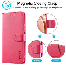 Load image into Gallery viewer, LC.IMEEKE Calf Texture Leather Phone Case, For Xiaomi Redmi Note 11 Pro+ 5G International Version
