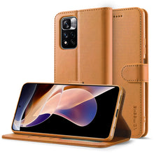 Load image into Gallery viewer, LC.IMEEKE Calf Texture Leather Phone Case, For Xiaomi Redmi Note 11 Pro+ 5G International Version