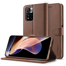 Load image into Gallery viewer, LC.IMEEKE Calf Texture Leather Phone Case, For Xiaomi Redmi Note 11 Pro+ 5G International Version